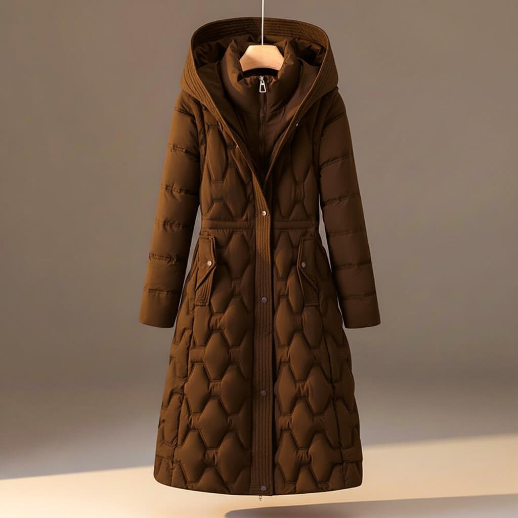 Lauren Quilted Hooded Coat -