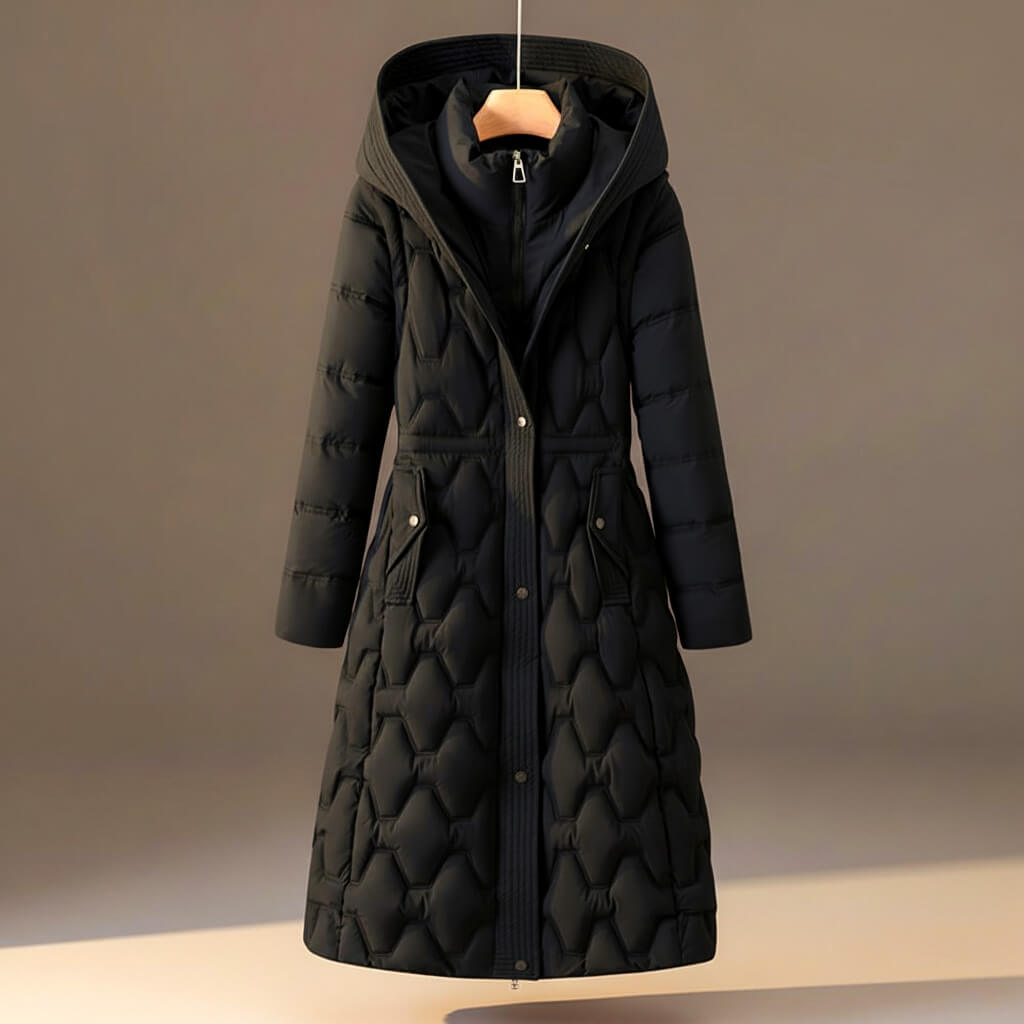 Lauren Quilted Hooded Coat -