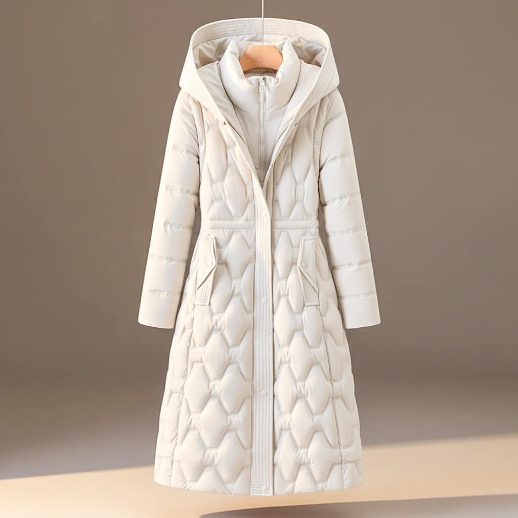 Lauren Quilted Hooded Coat -