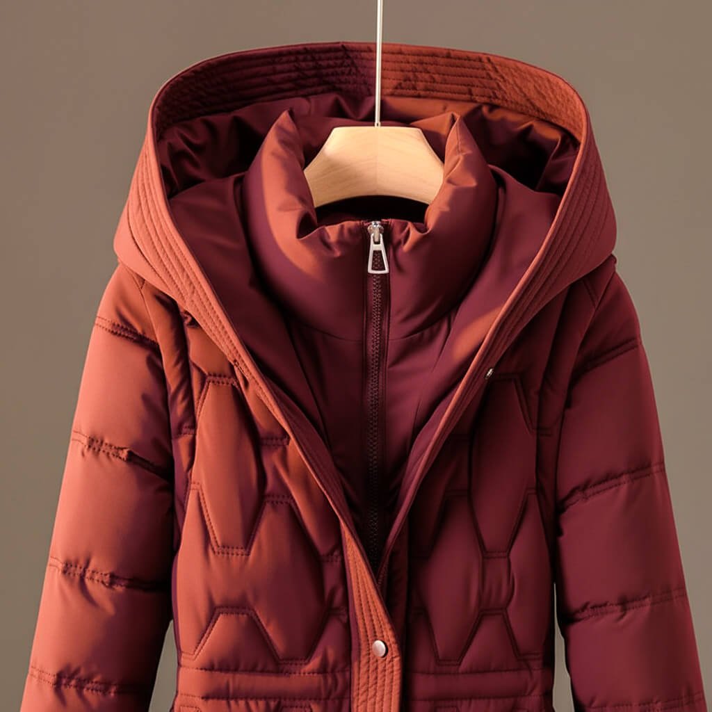 Lauren Quilted Hooded Coat -