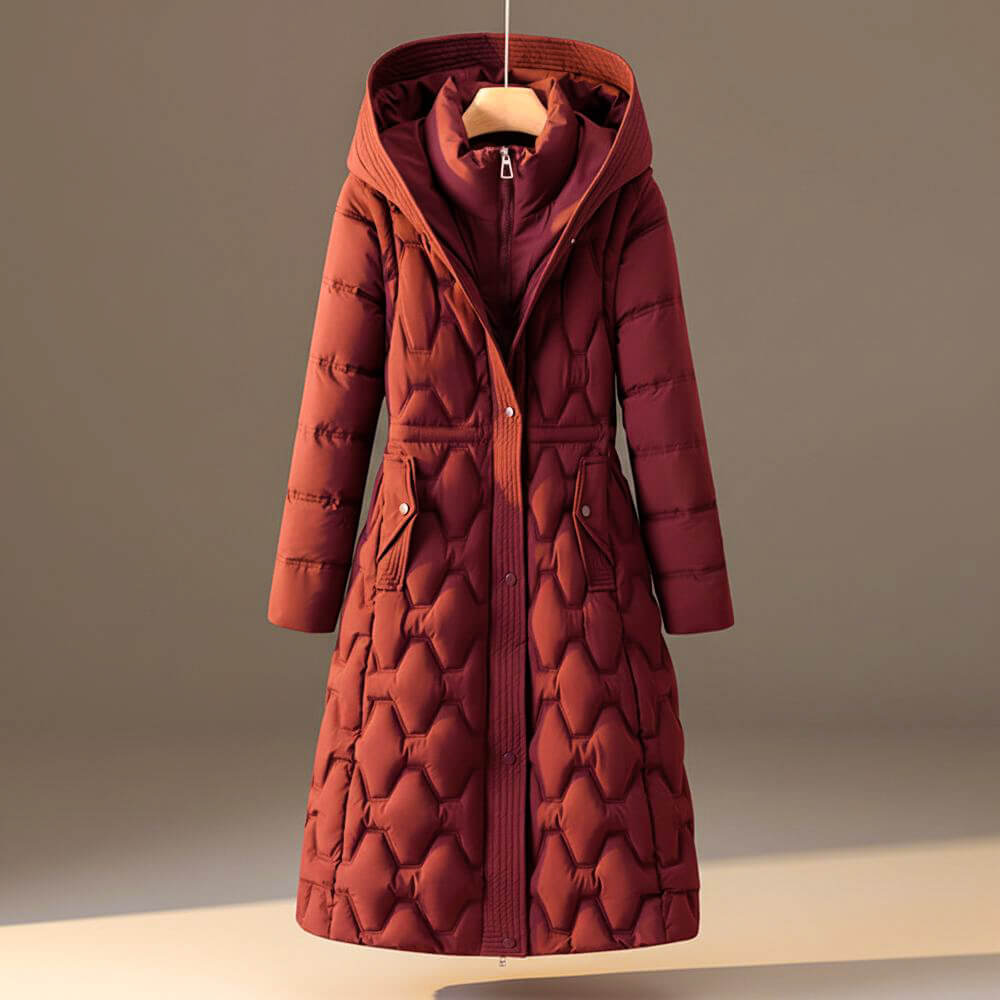 Lauren Quilted Hooded Coat -