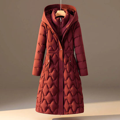 Lauren Quilted Hooded Coat -