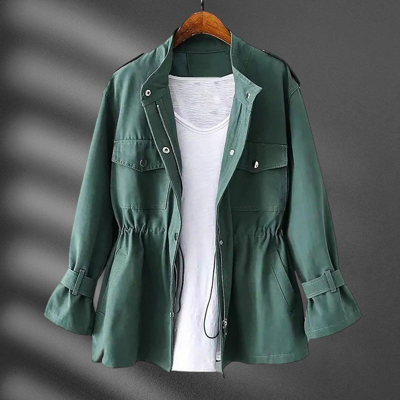 Hannah Waist Slimming Windbreaker -
