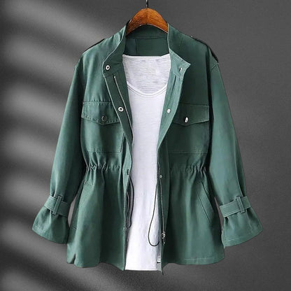Hannah Waist Slimming Windbreaker -