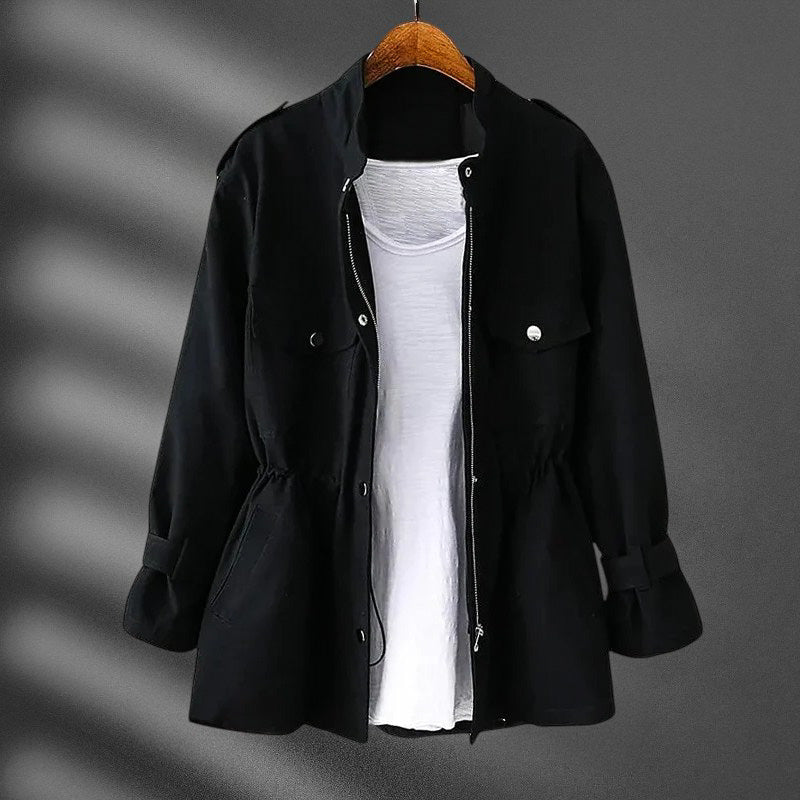 Hannah Waist Slimming Windbreaker -
