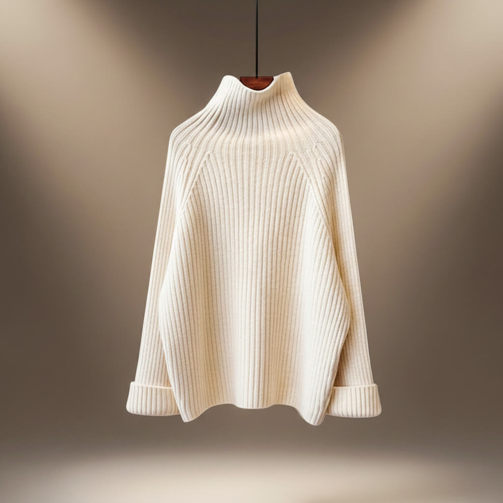 Women's Wool-Blend Winter Set with Soft Touch for Layering