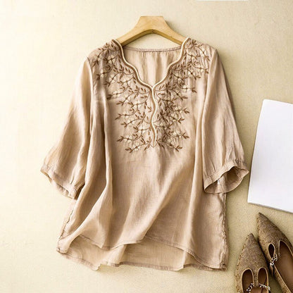 Iris Cotton-Linen Shirt