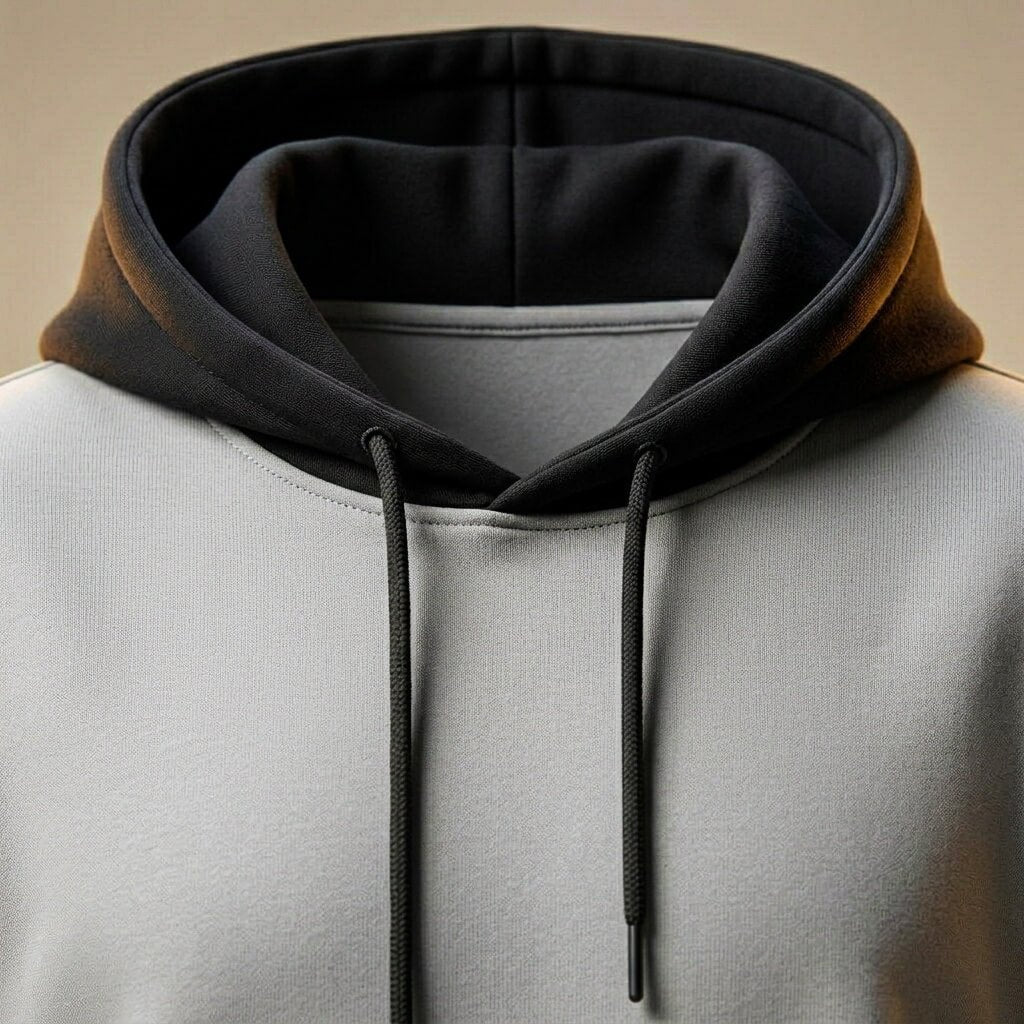 Men's Hooded T-Shirt with Front Kangaroo Pocket for Summer