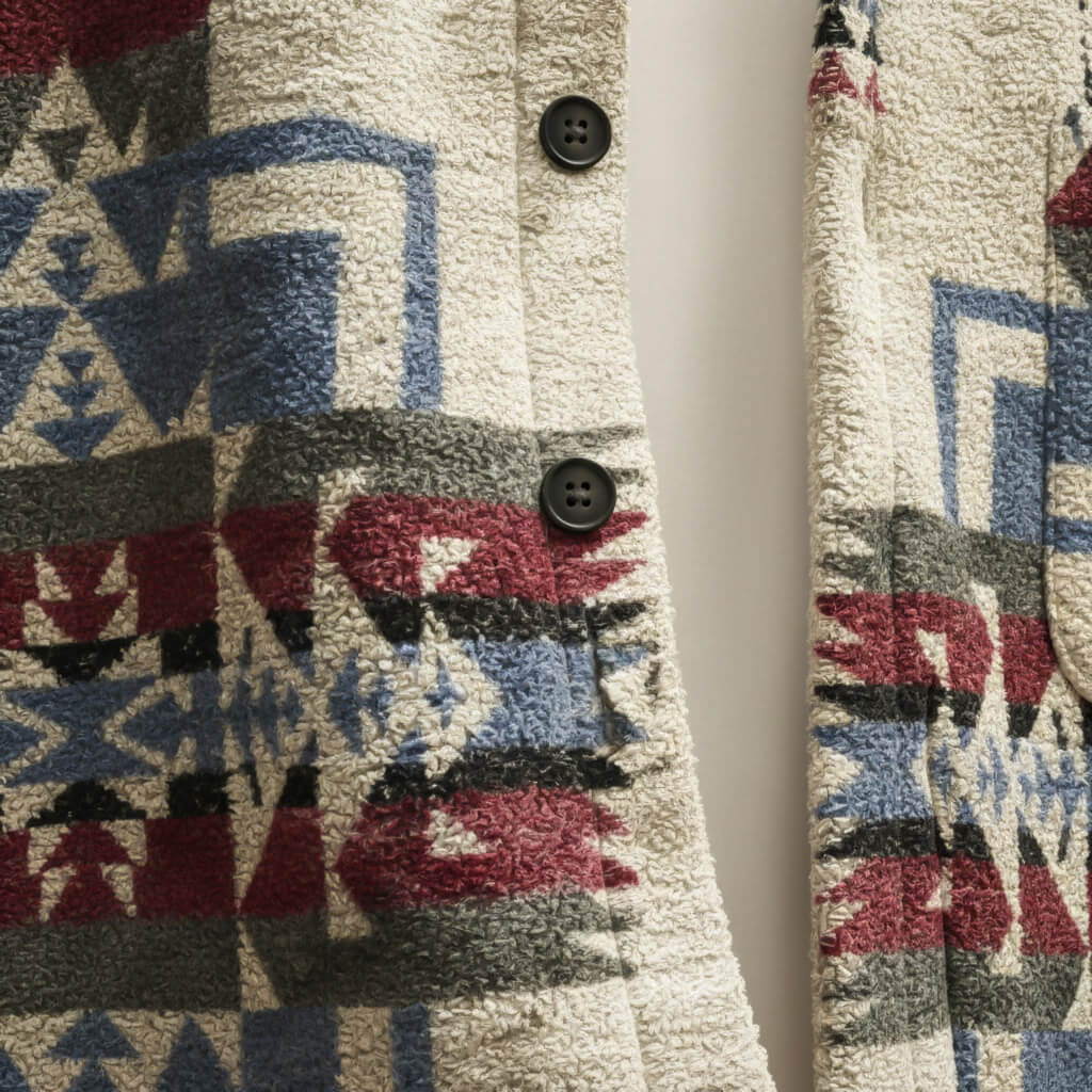 Men's Wool Jacket with premium wool blend for layered looks