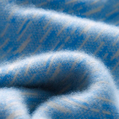 Men's Merino Wool Sweater with Unique Pattern for Layering
