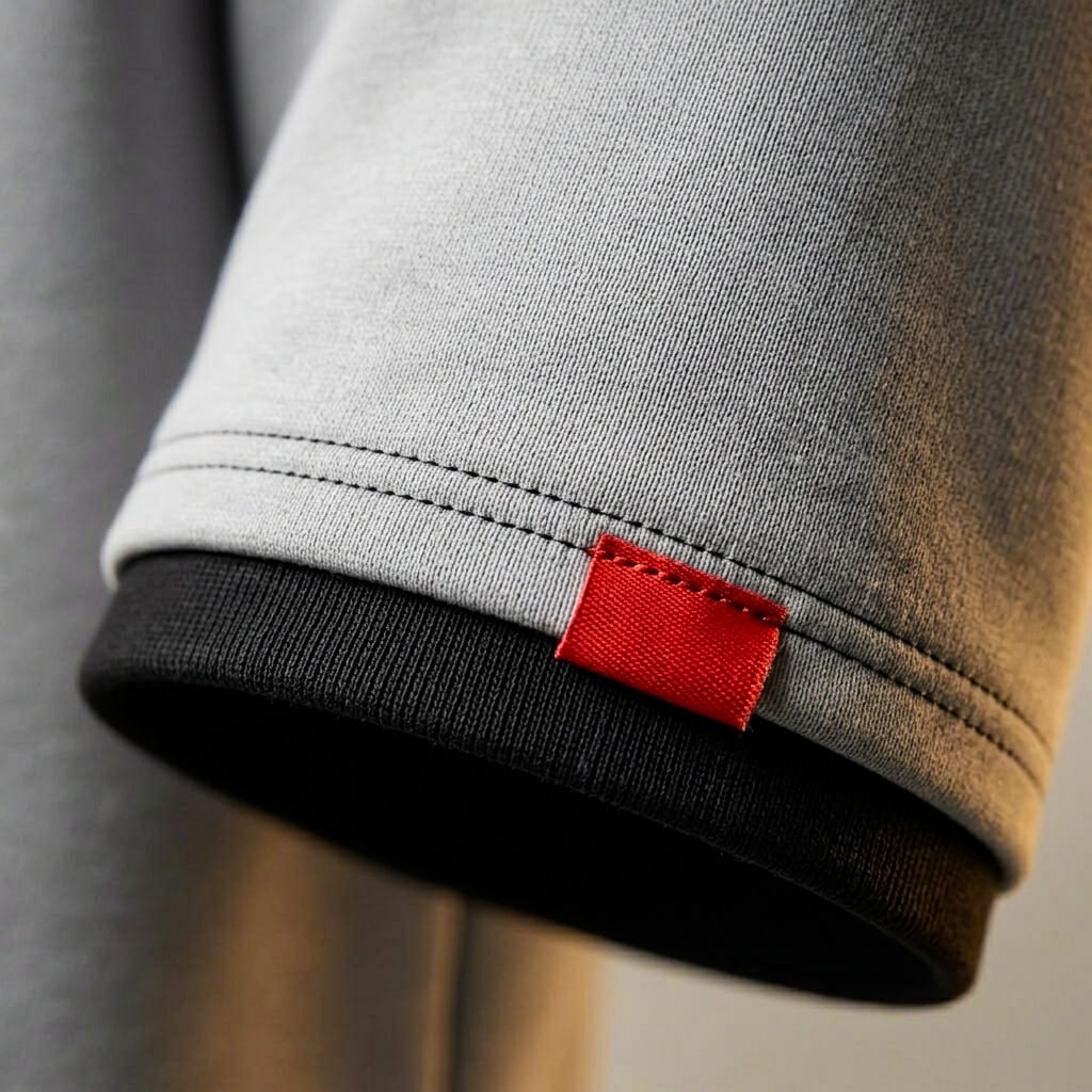 Men's Hooded T-Shirt with Front Kangaroo Pocket for Summer