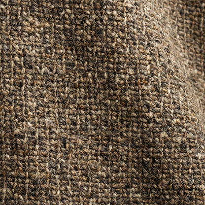 Men's Wool Jacket with Boucle Texture for Layering in Cold