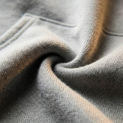 Men's Hooded T-Shirt with Front Kangaroo Pocket for Summer