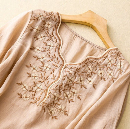 Iris Cotton-Linen Shirt