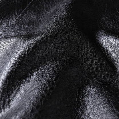 Men's Leather Jacket with Textured Finish for Everyday Style