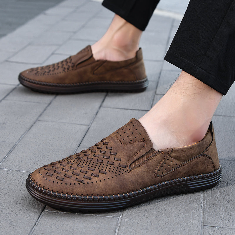 Carter James Genuine Leather Loafer by Tenoura