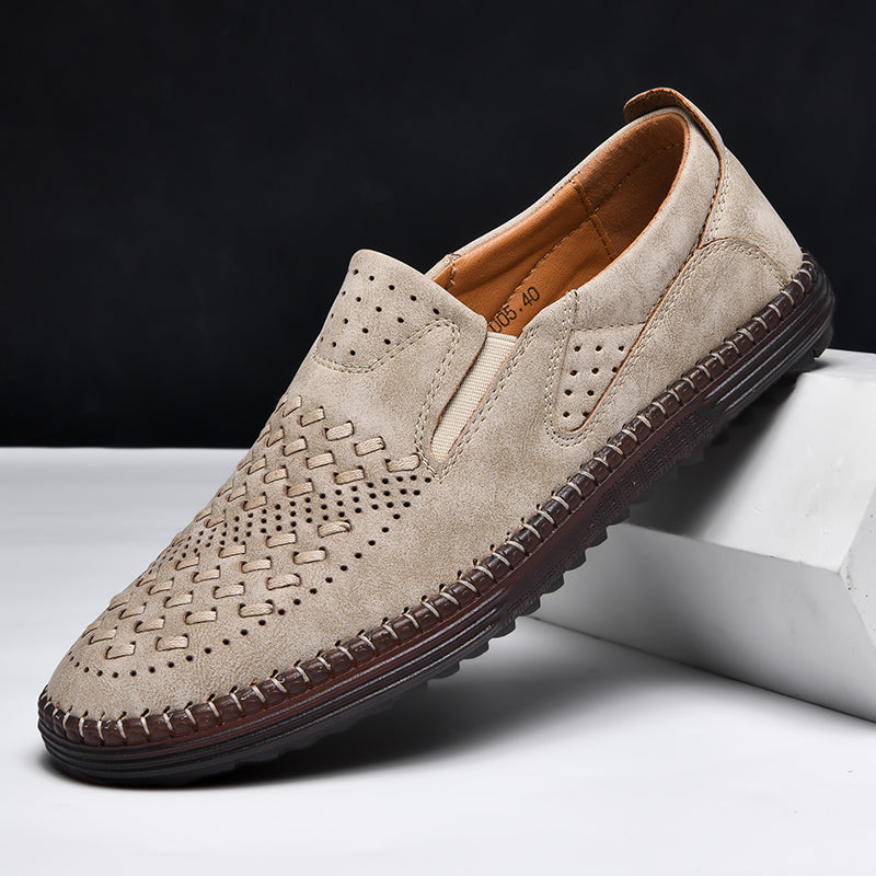 Carter James Genuine Leather Loafer by Tenoura