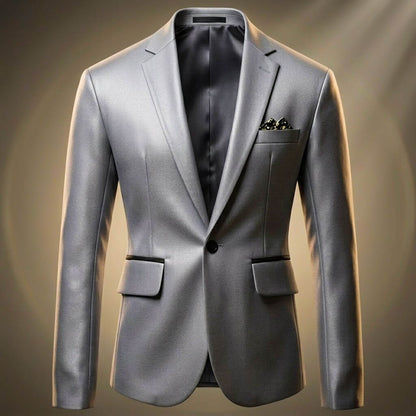 Men's Blazer with Nanosilk Fabric for Smart-Casual - Blazers