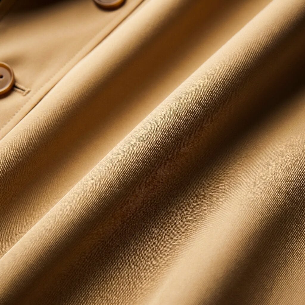 Men's Trench Coat with Nanosilk shell for in-between seasons - long coat